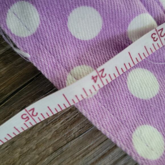 Christopher & Banks Purple Polka Dot Denim Jacket Women’s 1X 3/4 Sleeve - Picture 10 of 12